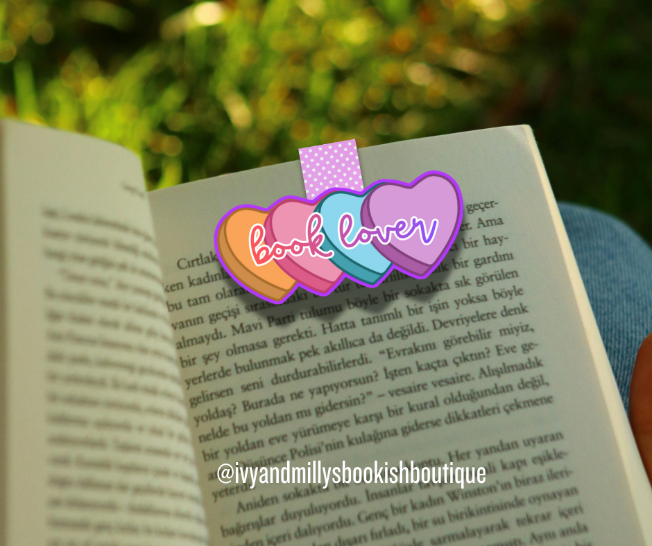 Book Lover Magnetic Bookmark